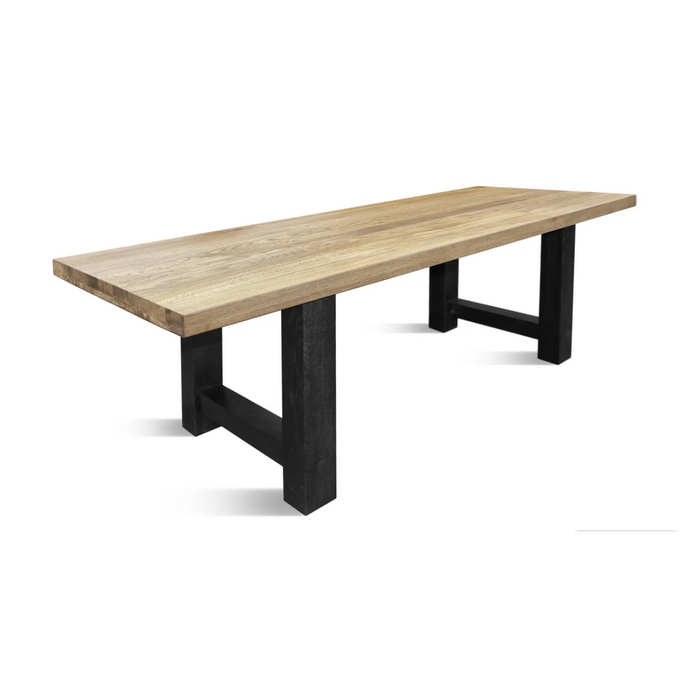 Maxima House Castle Line La Oak Wood Dining Table