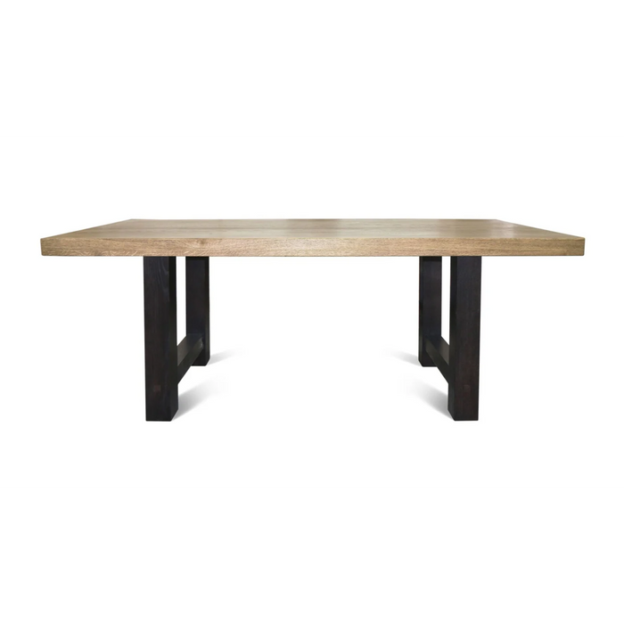 Maxima House Castle Line La Oak Wood Dining Table