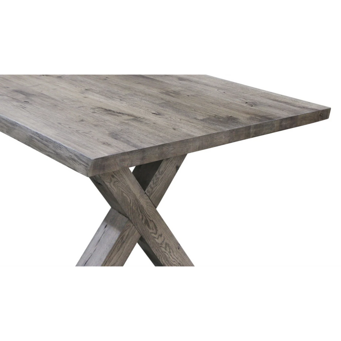 Maxima House Castle-X Oak Wood Dining Table