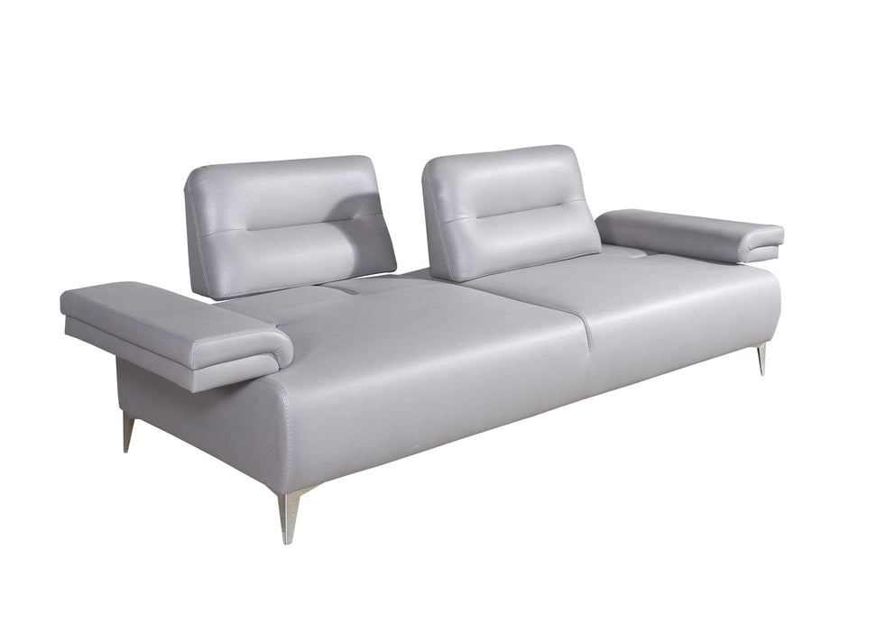 Whiteline Modern Living Ruslan Sofa SO1759-LGRY