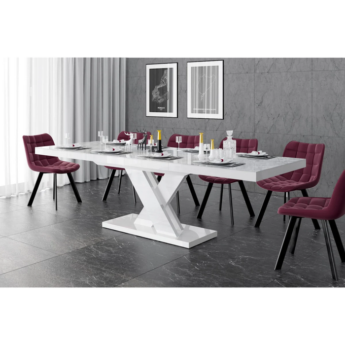 Maxima House Extendable Dining Table Xenna for Up to 10 People