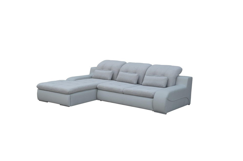 Maxima House Sectional Sleeper Sofa BAVERO with storage BEN051