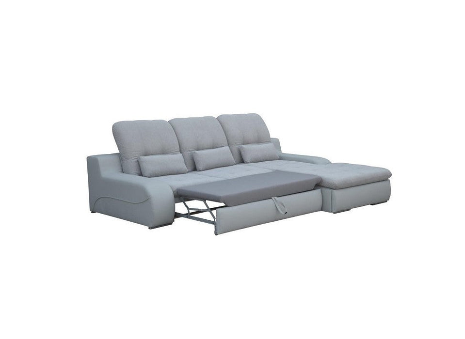 Maxima House Sectional Sleeper Sofa BAVERO with storage BEN051