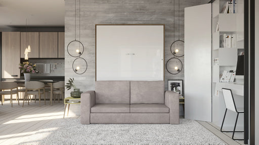 Maxima House Murphy bed European Full XL Vertical with Sofa Invento IN001OW-B - Bed & Sofa Hub