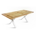 Maxima House Kidron-Lx Solid Wood Dining Table - Bed & Sofa Hub