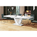 Maxima House Dining Table Chara Extendable for Up to 10 People - Bed & Sofa Hub