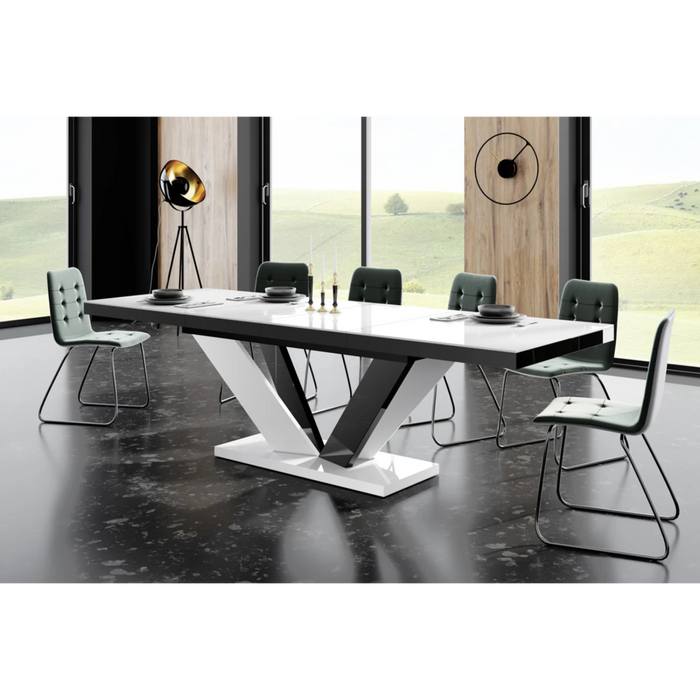 Maxima House Dining Table with Extension Aviv for Dining and Living Room Online Sale