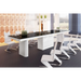 Maxima House Dining/ Conference Room Table Kolos with 4 Extension, for Up to 20 People - Bed & Sofa Hub