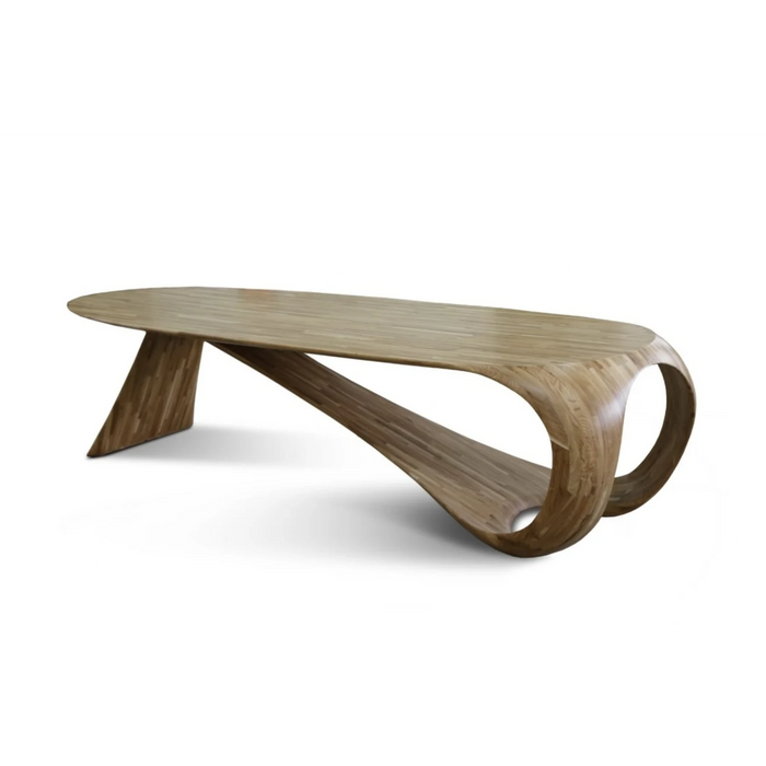 Maxima House GANZA Oak wood Dining Table