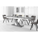 Maxima House Extendable Dining Table Xenna for Up to 10 People - Bed & Sofa Hub