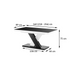 Maxima House Extendable Dining Table Xenna for Up to 10 People - Bed & Sofa Hub