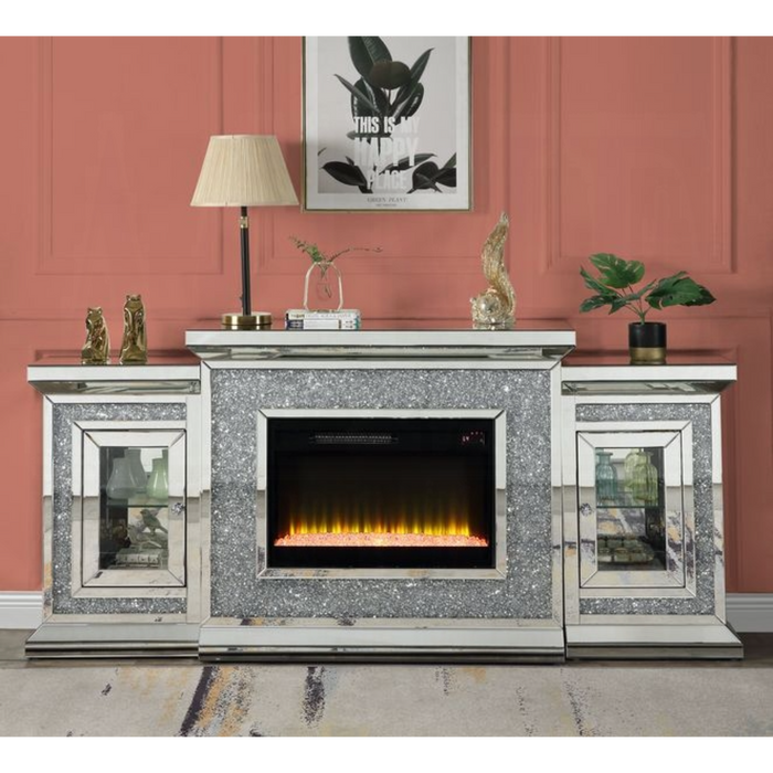 ACME Noralie Fireplace W/Led