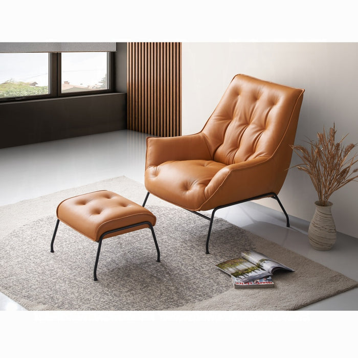 ACME Zusa Accent Chair & Ottoman