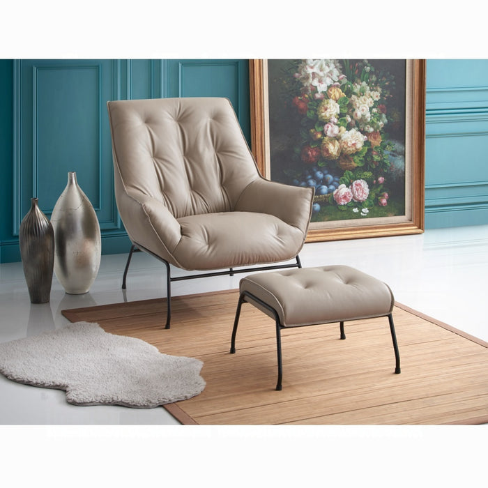 ACME Zusa Accent Chair & Ottoman