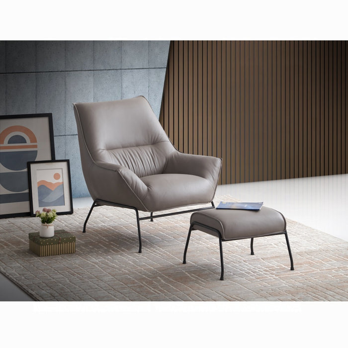 ACME Jabel Accent Chair & Ottoman