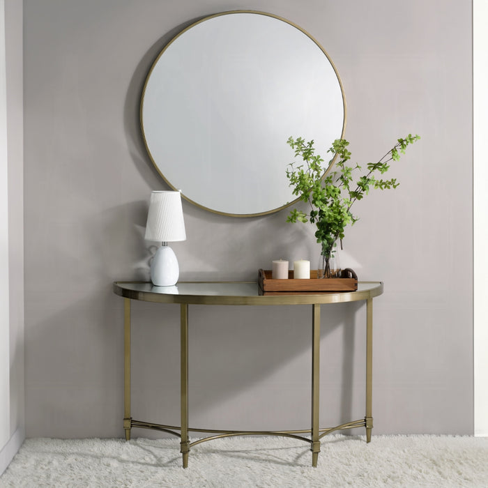 ACME Aditya Console Table W/Mirror