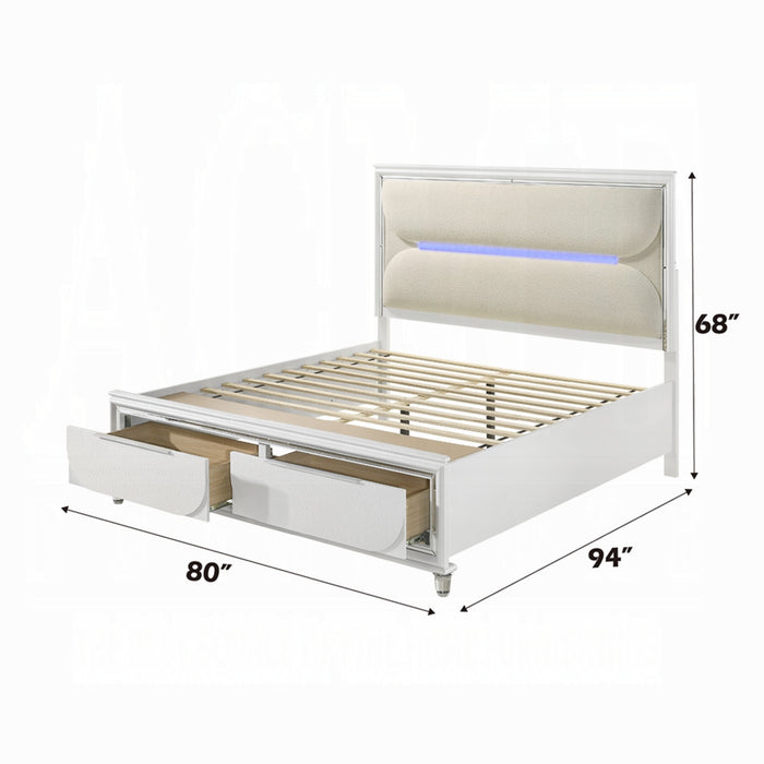 ACME Tarian CK Bed W/Led & Storage