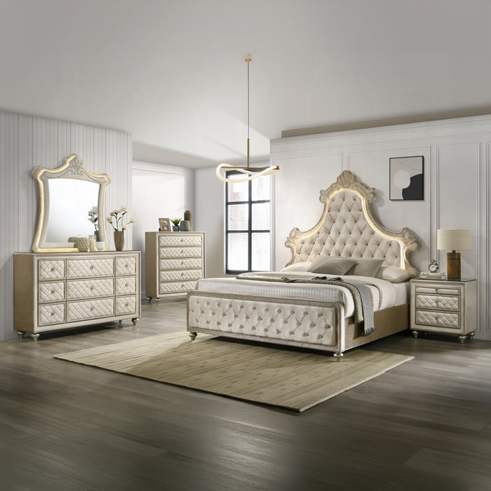 ACME Lucienne Queen Bed W/LED