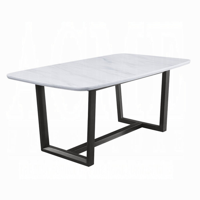 ACME Madan Dining Table W/Marble Top