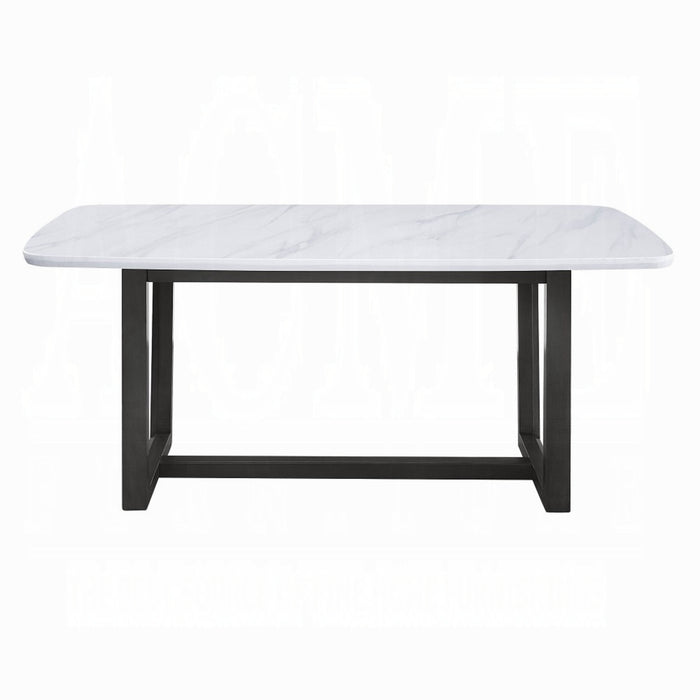 ACME Madan Dining Table W/Marble Top