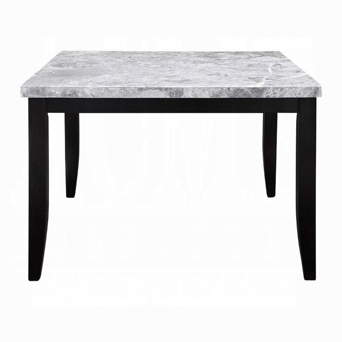 ACME Hussein Counter Height Table W/Marble Top