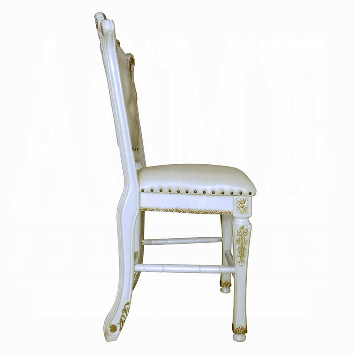 ACME Vendome Counter Height Chair (Set-2)