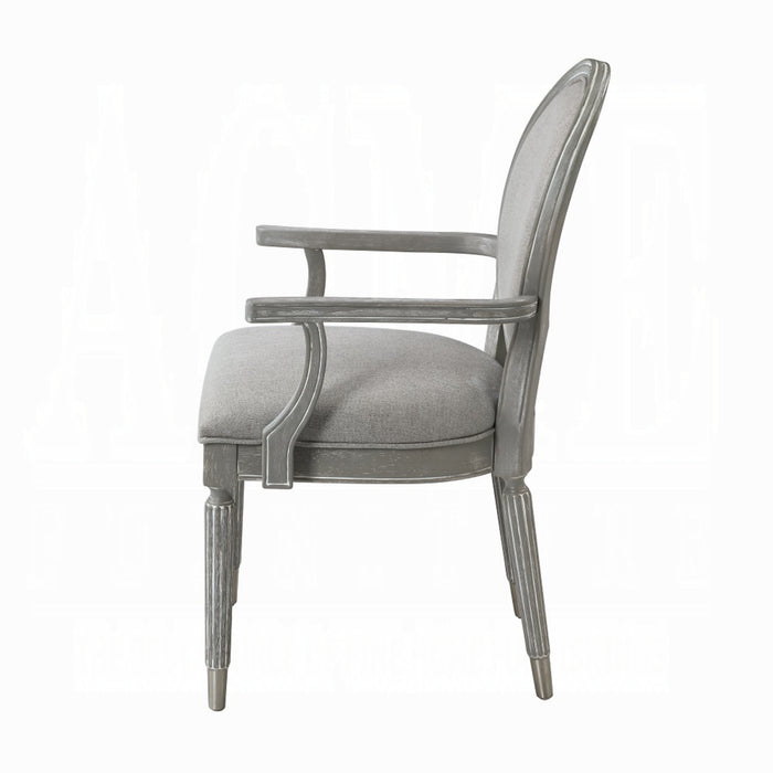 ACME Adalynn Arm Chair (Set-2)