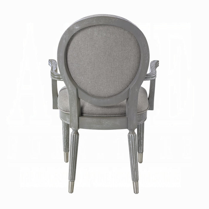 ACME Adalynn Arm Chair (Set-2)