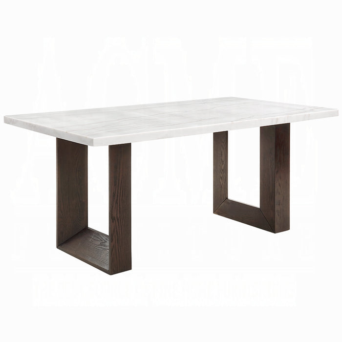 ACME Edwyn Dining Table w/Marble Top