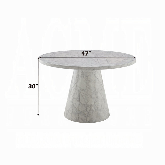 ACME Kacey Round Dining Table