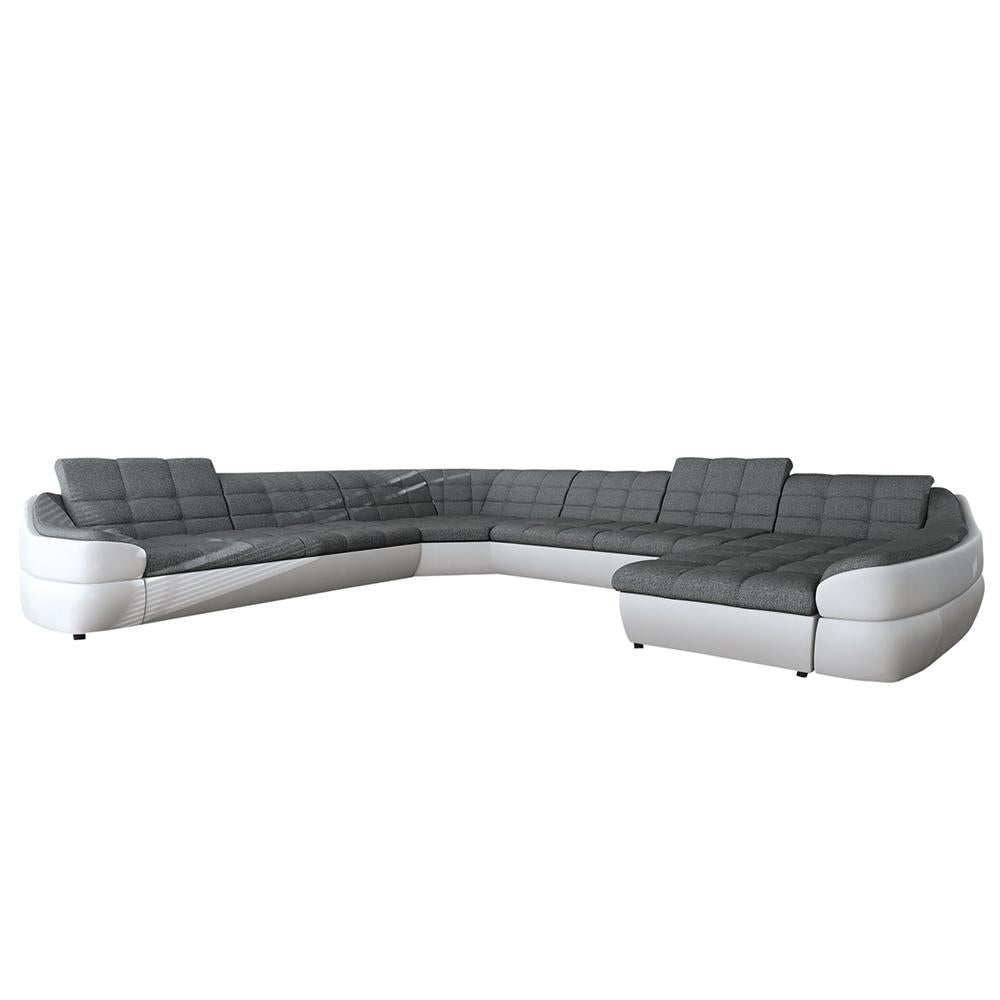 Maxima House Sleeper Sectional Infinity XL , Left, U-Shape, FULL XL wi ...