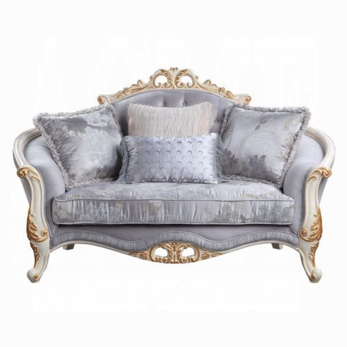 ACME Galelvith Loveseat W/4 Pillows