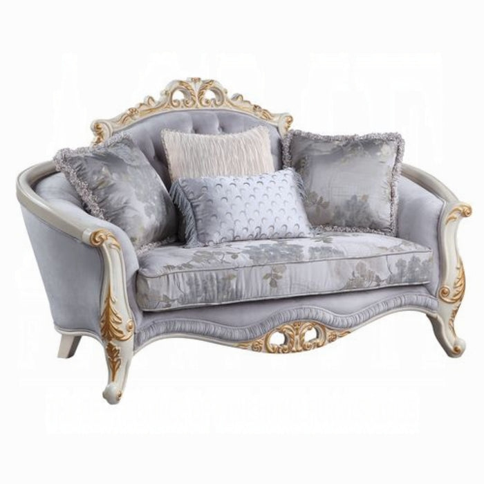 ACME Galelvith Loveseat W/4 Pillows