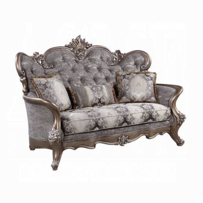 ACME Elozzol Loveseat W/3 Pillows