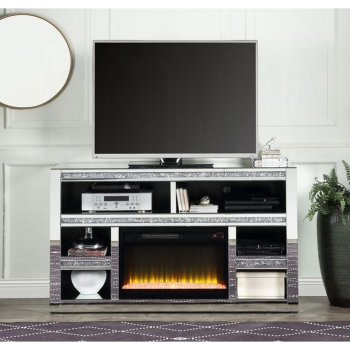 ACME Noralie Tv Stand W/Fireplace