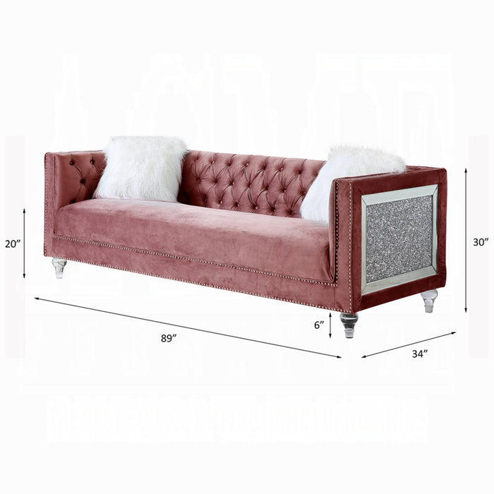 ACME Heibero II Sofa W/2 Pillows