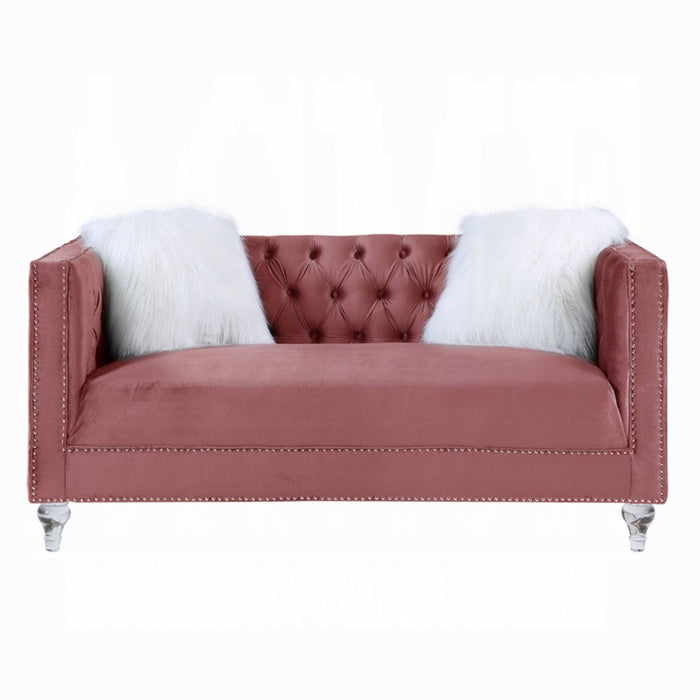 ACME Heibero II Loveseat W/2 Pillows