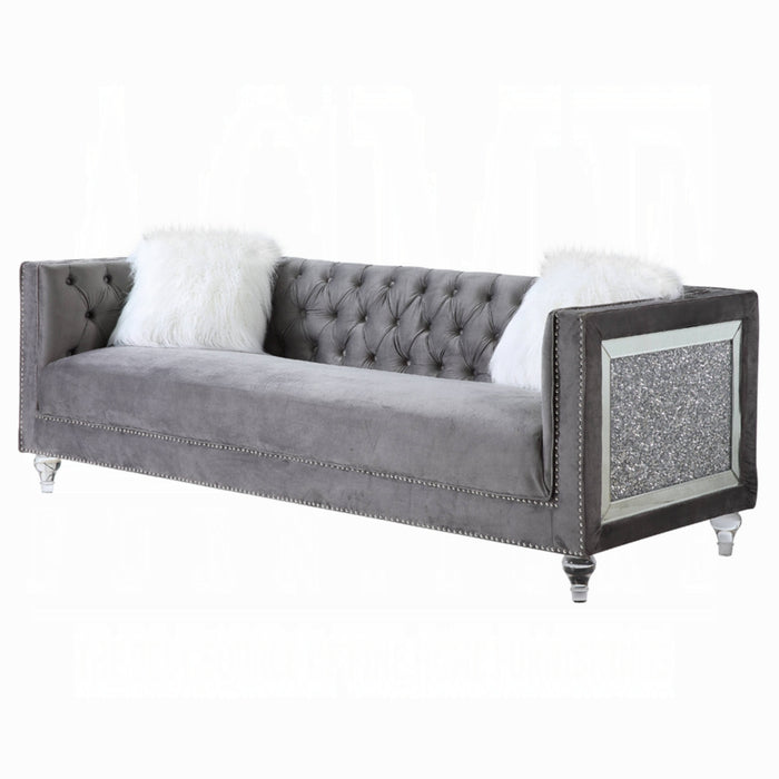 ACME Heibero II Sofa W/2 Pillows