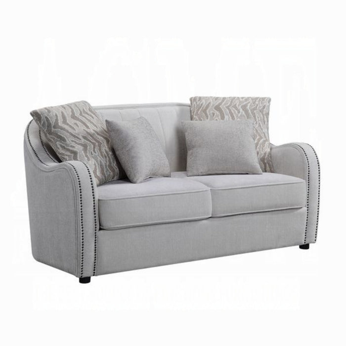 ACME Mahler Loveseat W/4 Pillows