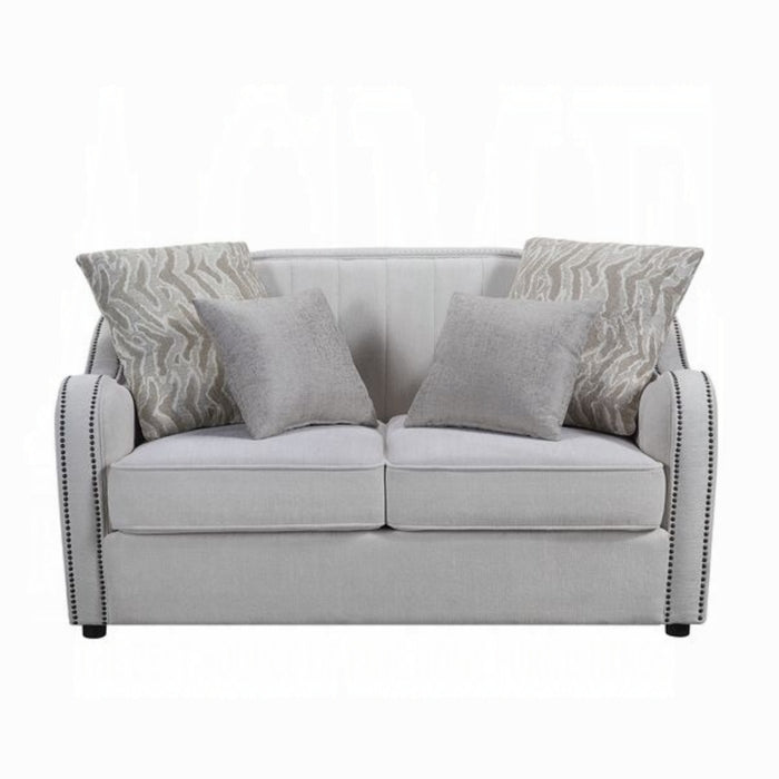 ACME Mahler Loveseat W/4 Pillows