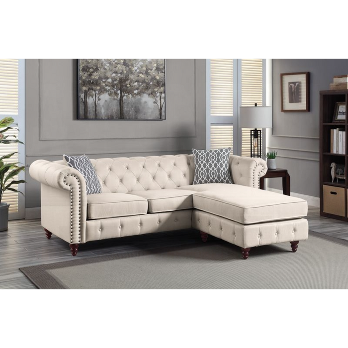 ACME Waldina Reversible Sectional Sofa