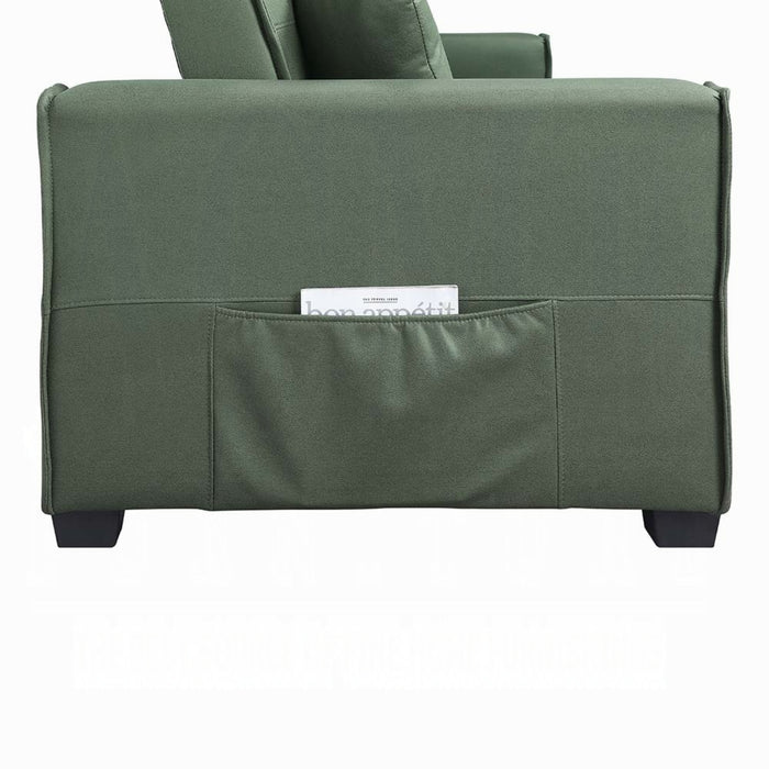 ACME Octavio Adjustable Sofa W/2 Pillows