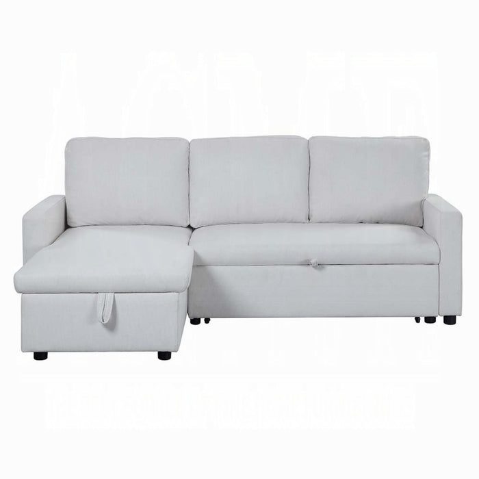 ACME Hiltons Sectional Sofa W/Sleeper & Storage