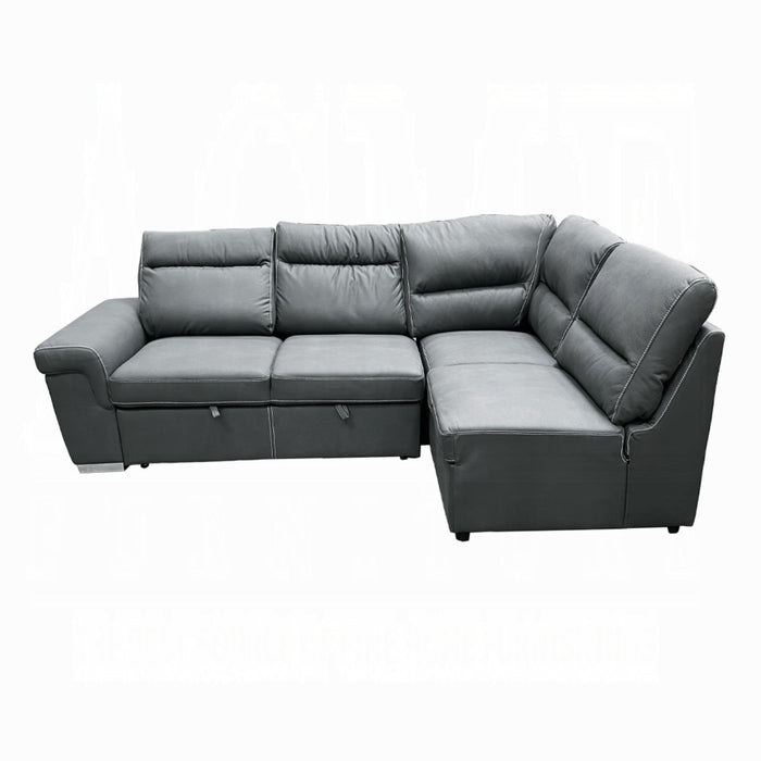 ACME Sagira Sectional Sofa W/Sleeper