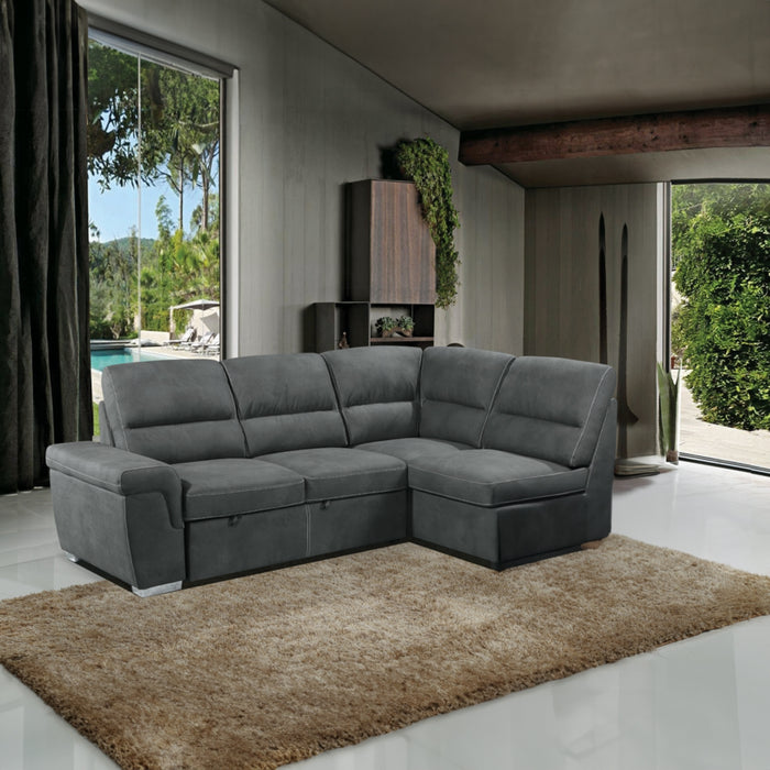 ACME Sagira Sectional Sofa W/Sleeper