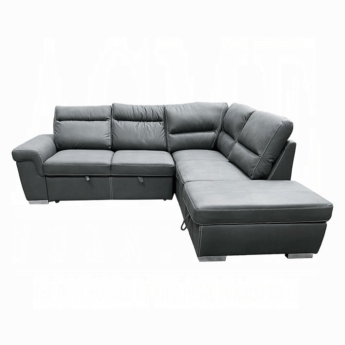 ACME Sagira Sectional Sofa W/Sleeper