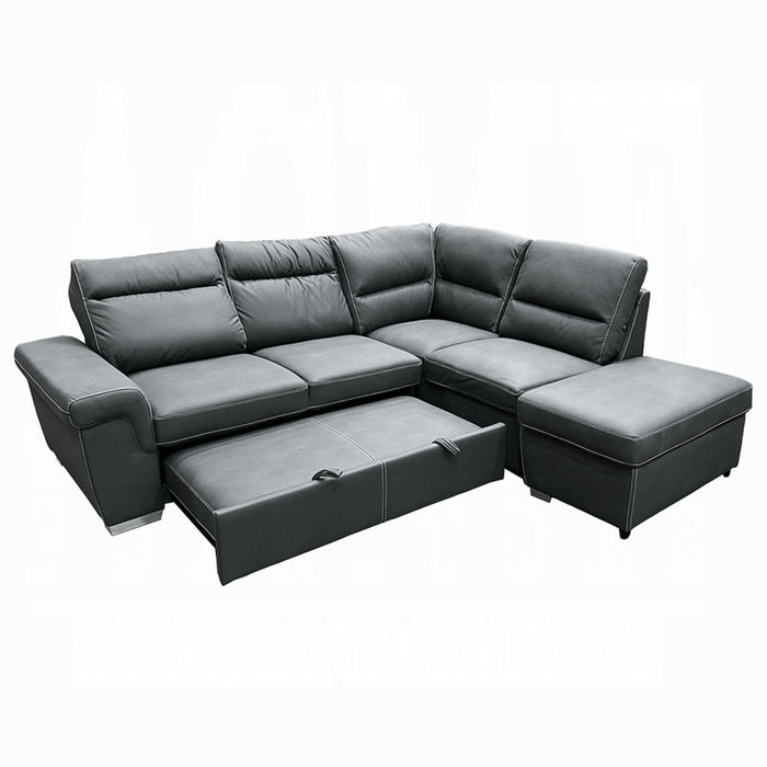 ACME Sagira Sectional Sofa W/Sleeper