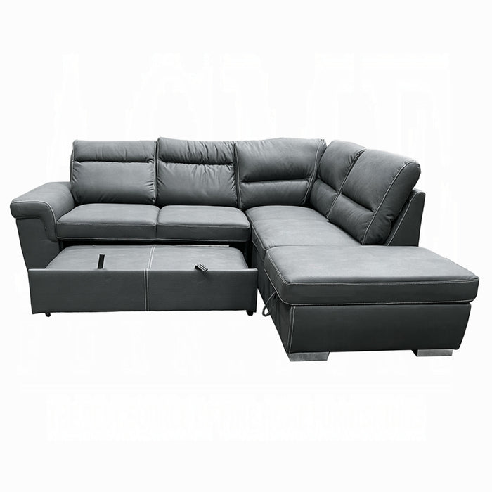 ACME Sagira Sectional Sofa W/Sleeper