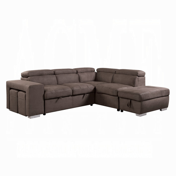 ACME Acoose Sectional Sofa W/Sleeper