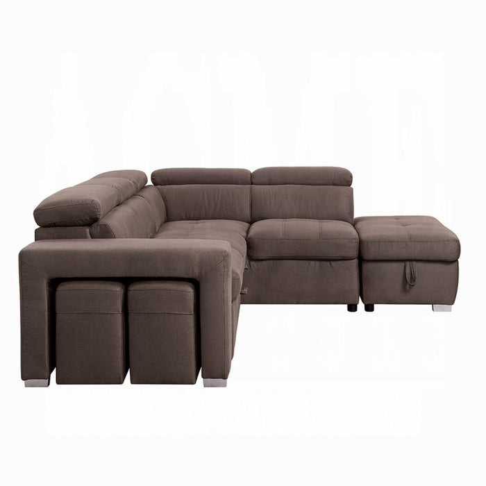 ACME Acoose Sectional Sofa W/Sleeper